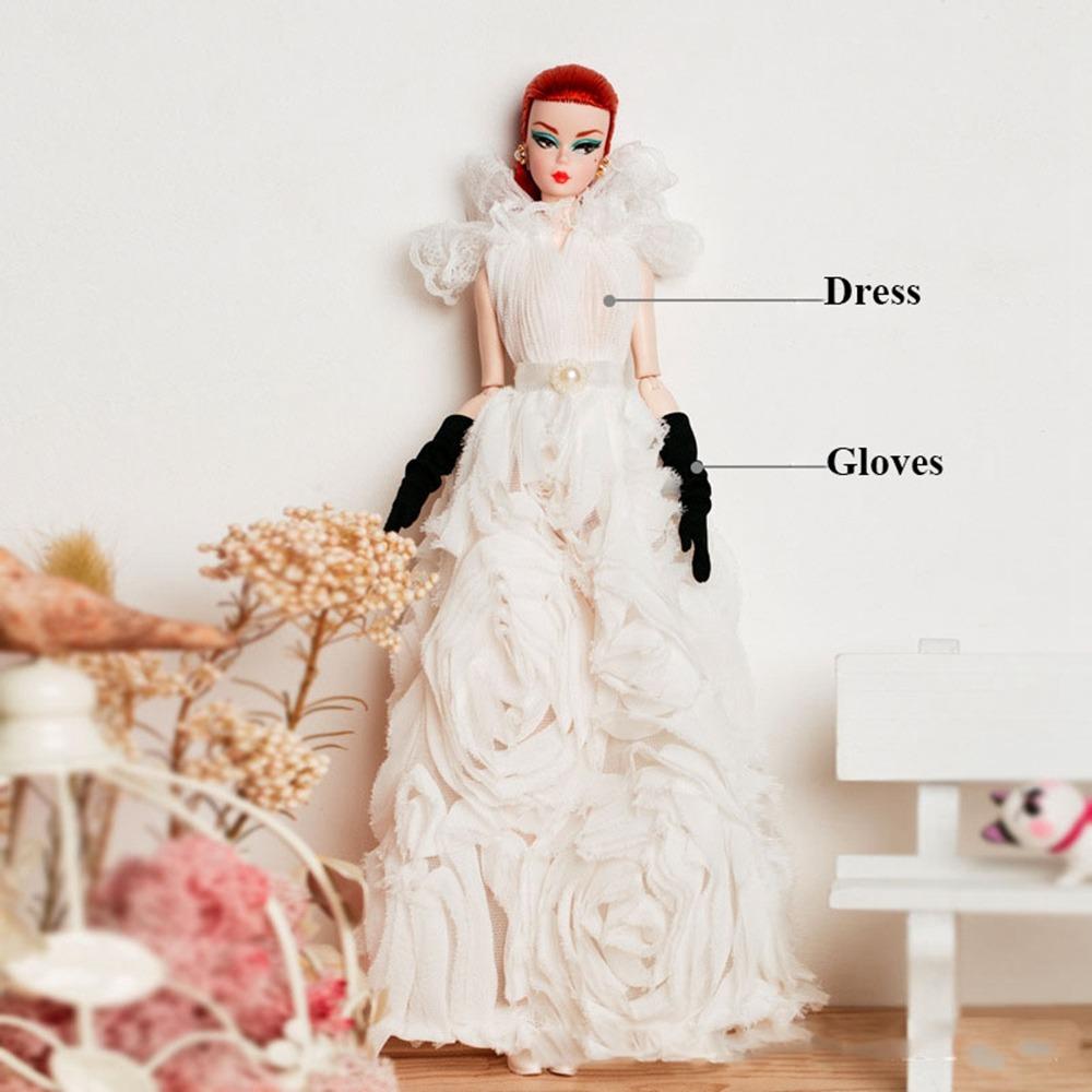 Элегантный костюм для куклы, набор платьев супермодели для 30-сантиметровой куклы/для кукол BJD 1/6/для куклы 11,5 дюймов