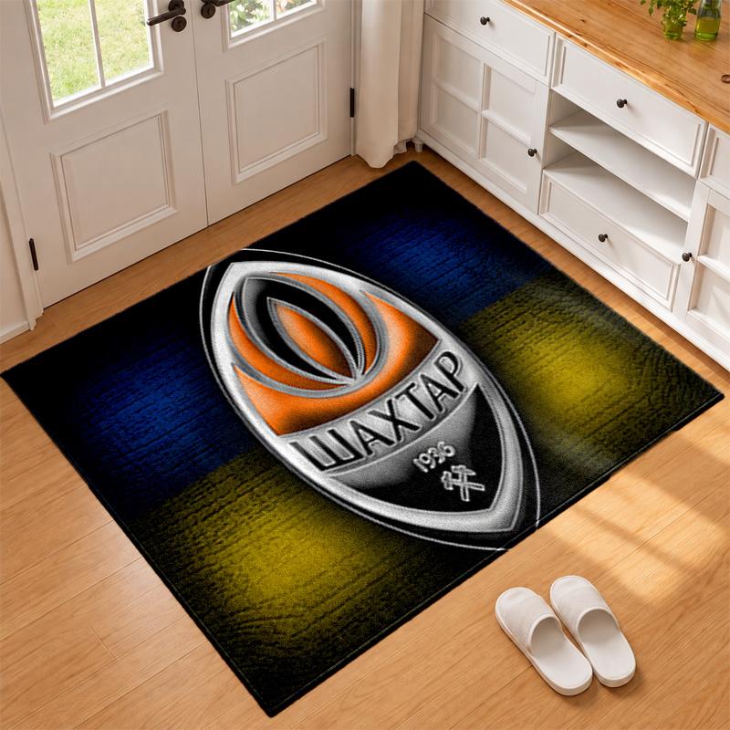 FC Shakhtar Donetsk Carpet Door Mat for Living Room or Bedroom Protective Mat Under Chair Office Decoration Christmas Gift Birthday Present