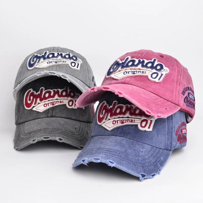Бейсбольные кепки с вышивкой в ​​стиле ретро для женщин и мужчин, хлопковая бейсболка Snapback, регулируемая уличная кепка в стиле хип-хоп, кепка-дальнобойщик