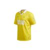 Originals Color Block Printed Sports Quick-Dry Breathable Polo T-Shirt Men Tops Yellow GD6040