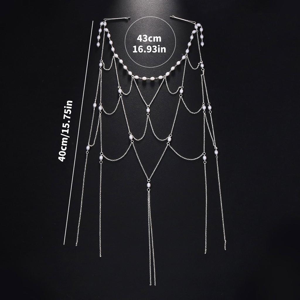 Изготовленные вручную жемчужные кисточки, ювелирные украшения для волос, классические жемчужные кисточки, подвеска, аксессуар для волос для невест и официальных мероприятий