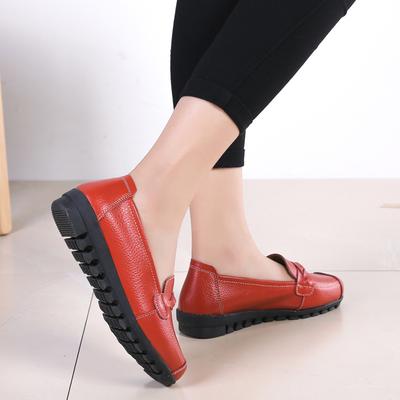 Туфли Doudou женские весна и осень 2020 новые универсальные туфли для ленивых интернет-знаменитостей удобные для вождения беременных женщин с мелким вырезом на плоской подошве