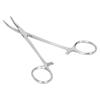 12.5cm Curved Hemostatic Forceps Stainless Steel Hair Tweezers Pliers Livestock Accessory