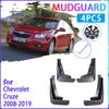 4 PCS Car Mud Flaps for Chevrolet Cruze 2008~ J300 2009 2010 2011  Mudguard Splash Guards Fender Mudflaps Auto