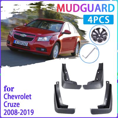 4 шт. автомобильные брызговики для Chevrolet Cruze 2008 ~ J300 2009 2010 2011 брызговики брызговики на крыло авто
