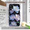 Роскошный Чехол для Телефона с Рисунком Белого Пиона для Samsung Galaxy S25 S24+ S23 Ultra S22 Plus S20 S21 FE M53 M34 5G Мягкие Чехлы