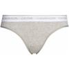 Letter Print Elastic Waist Triangle Underwear Women Underwear Light-Gray QF5735E-020