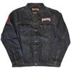 Pantera Unisex Adult Vulgar Display Of Power Back Print Washed Denim Jacket