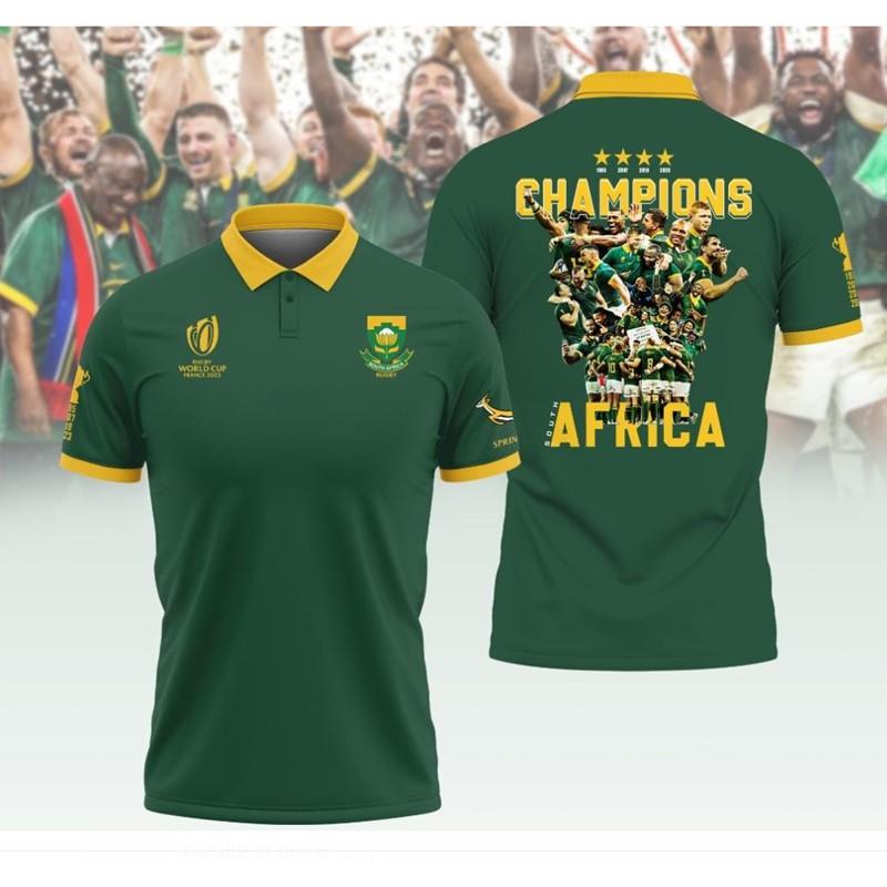 South Africa Insta Rugby Jersey Champion Edition Mens Womens Sports Shirt