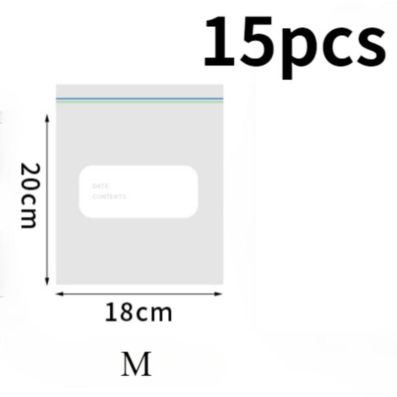 Double Ribbed Dense Bag Cling Bag Sub Food Grade Seal Bag Self Seal Bag Cling Wrap Refrigerator Freezer