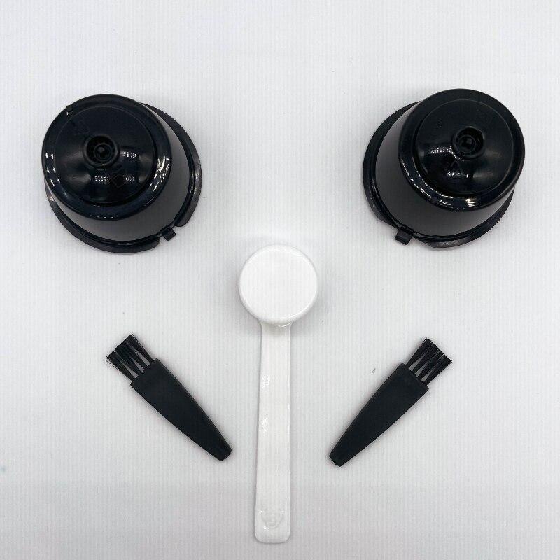 Многоразовые кофейные капсулы, фильтр-чашка для Nescafe Dolce Gusto, многоразовые колпачки, ложка-кисть, фильтр-корзины, мягкий вкус, сладкий