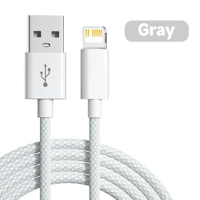 PD USB Lightning зарядный кабель 20 Вт для Apple iPhone 14 13 12 11Pro Max mini X XS XR 8 7 6 Plus SE 2020, тканый провод для быстрой зарядки