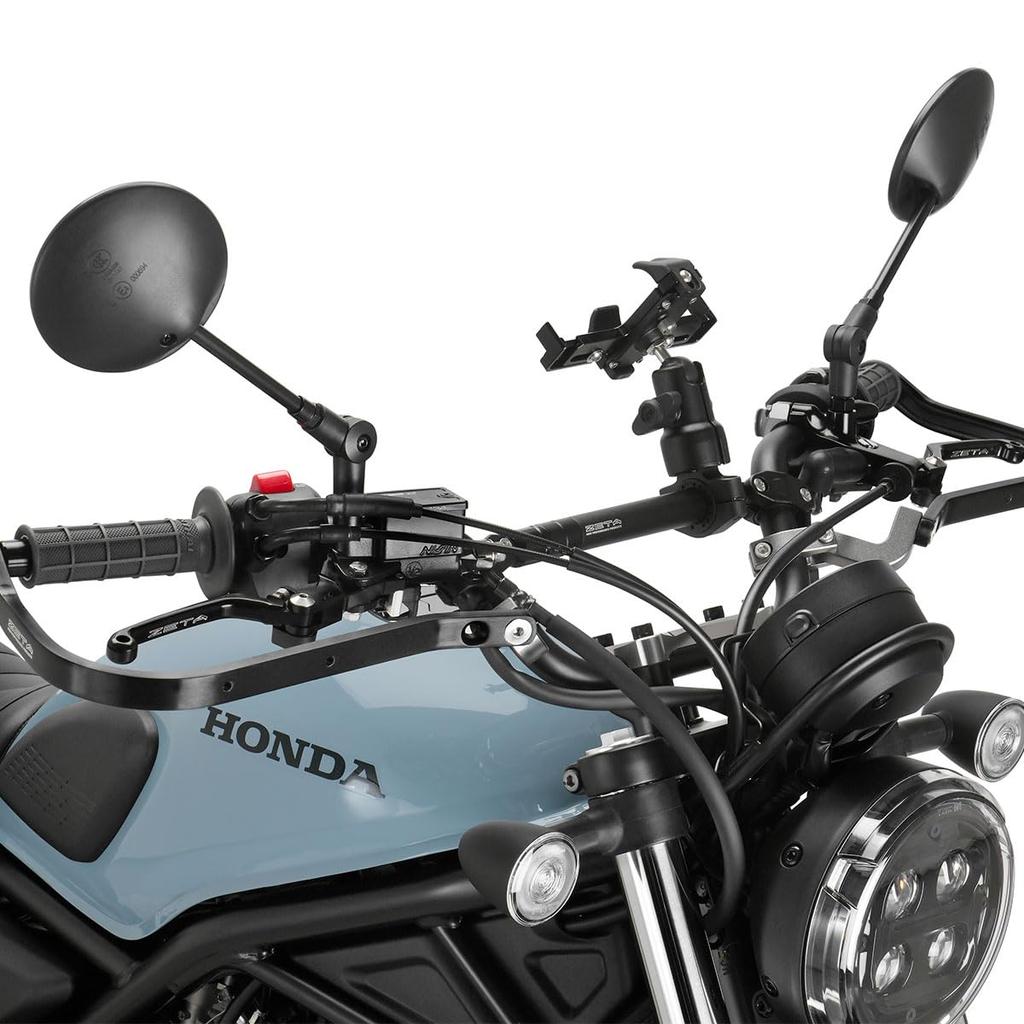 Дорогой (ДРК) 161 Внедорожное зеркало (Правильно), Винт с обратной резьбой, 0,4 дюйма (10 мм), Круглое зеркало,