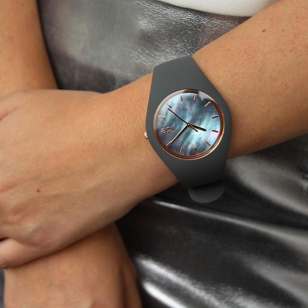 Авторизованный дистрибьютор Часы Ice watch 016937 ICE жемчужно-серые маленькие [Ice watch] женские