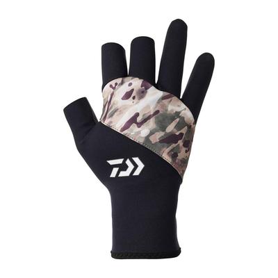 Перчатки Daiwa Water Multi Camo Medium DG-7624W,