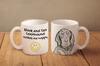 Black and Tan Coonhound I - cup with a dog, cheerful cup for a dog lover, personalized gift from the Art-Dog brand