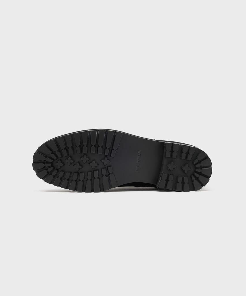 Firenze Atelier [Vibram] Hidden Zipper Round Toe Army Walker 9300 [Fg Black]