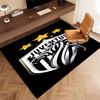 1pc Juventus FC logo Print Area Rug - Soft, Washable Non-Slip Indoor Mat, Living Room, Home Office Decorative Rug,Office Decorative