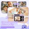Детская камера моментальной печати Детская камера с печатной бумагой и картой 32G 1080P HD видео Камеры моментальной печати Подарок на день рождения