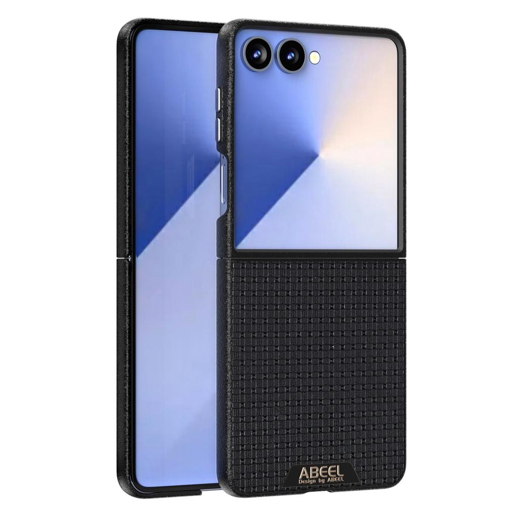 ABEEL Чехол для Samsung Galaxy Z Flip7 5G, совместимый с MagSafe, текстурированная задняя крышка с микро-тиснением