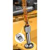 Industrial grease gun dual nozzle kit, suitable for excavators and trucks.