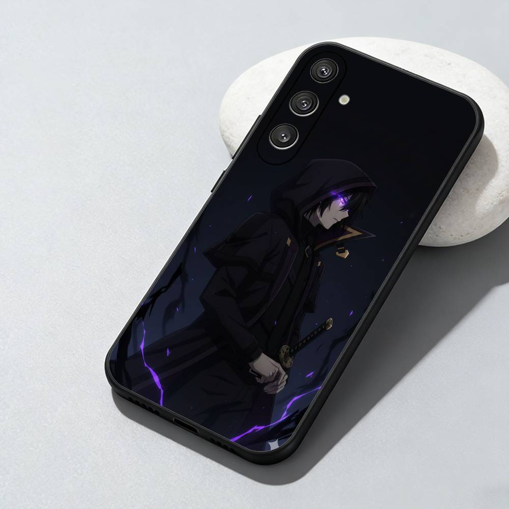 The E-Eminence In Shadow Cid Kageno Phone Case For Samsung Galaxy A73,A72,A71,A70,A52,A51 Others Soft Black Cover