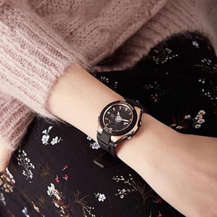 Casio Женские часы BABY-G Черные MSG-400G-1A1 MSG-400G-1A1