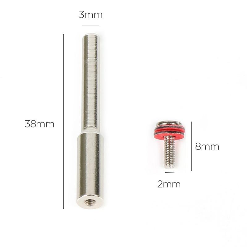 10pcs Dremel Shank Accessory For Dremel Rotary Tool 1/8 Shank Mandrel For Disc Cut Polish 3mm/2.35mm Shank Drill Attachment