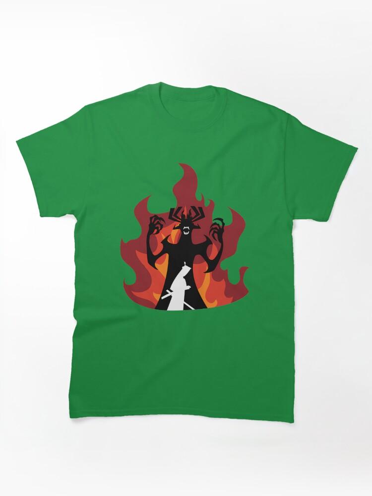 Samurai Jack Samurai Jack Vs Aku Final Battle Classic T-Shirt