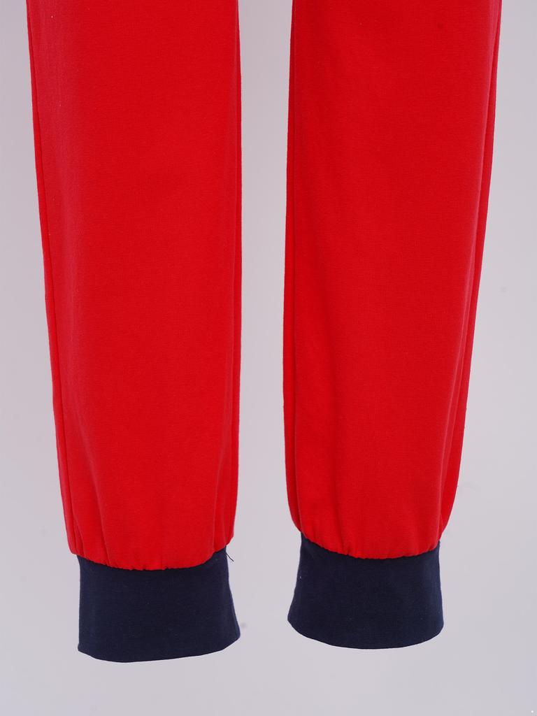 Унисекс Детский Адаптивный Комбинезон Круглый Вырез Длинный Рукав Анти-царапина на Спине Невидимая Молния Контрастный Цветной Карман Одежда