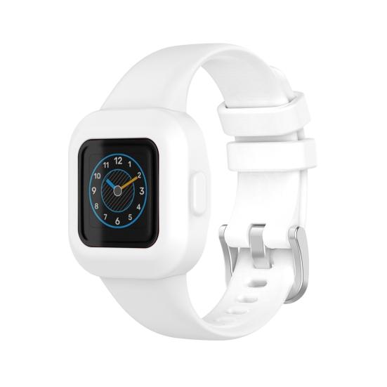 Watch Band One-piece Wrist Bracelet Strap Soft Silicone Watchband for Garmin Fit JR3/Vivofit