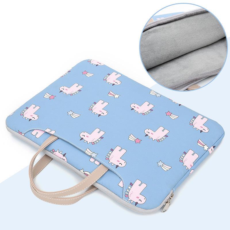 Tablet Cute Fashion Cartoon Backpack Inner Tank Bag Portable Laptop Backpack Handbag