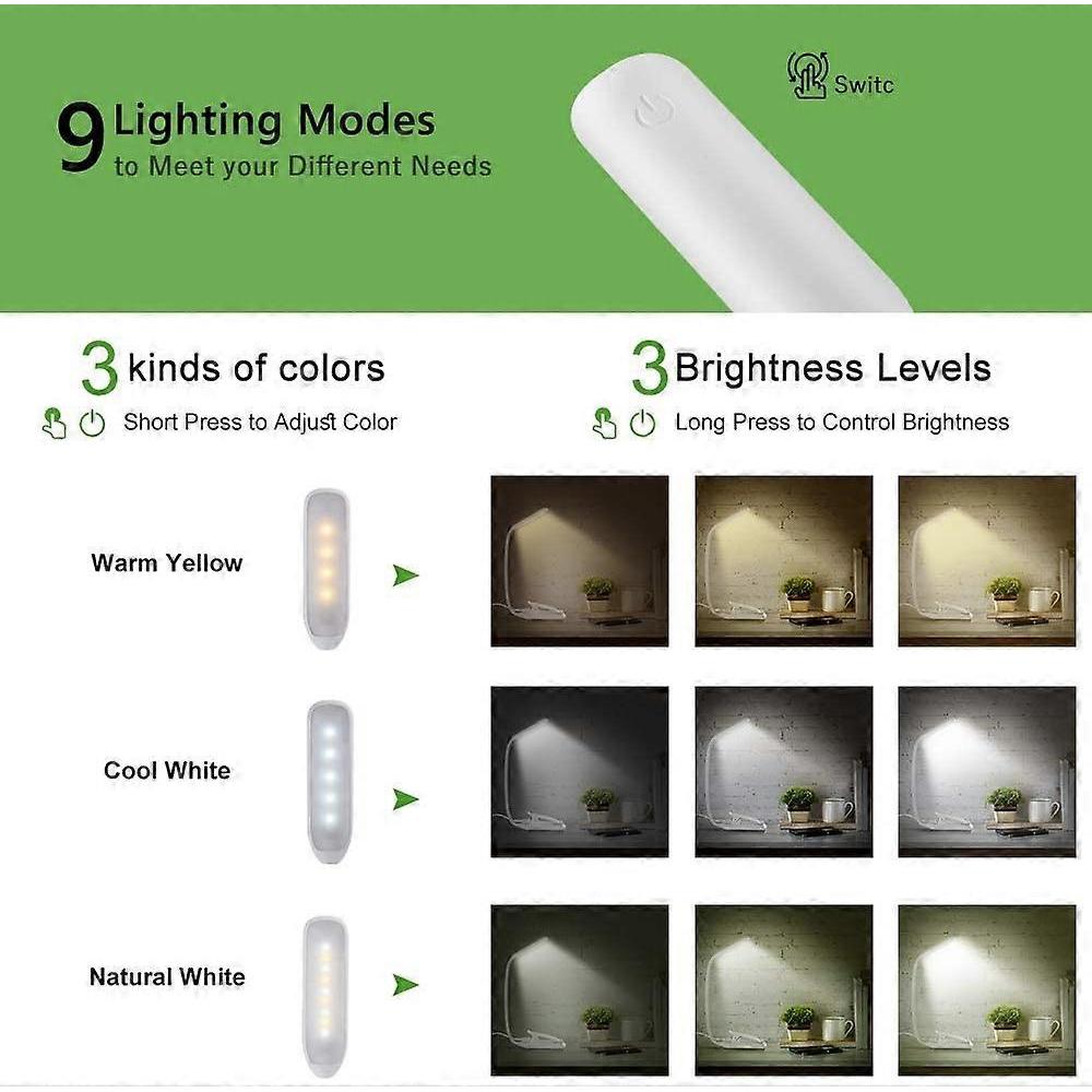 LED Eye-Protecting Reading Lamp Reading Light USB-Charging Reading Lamp