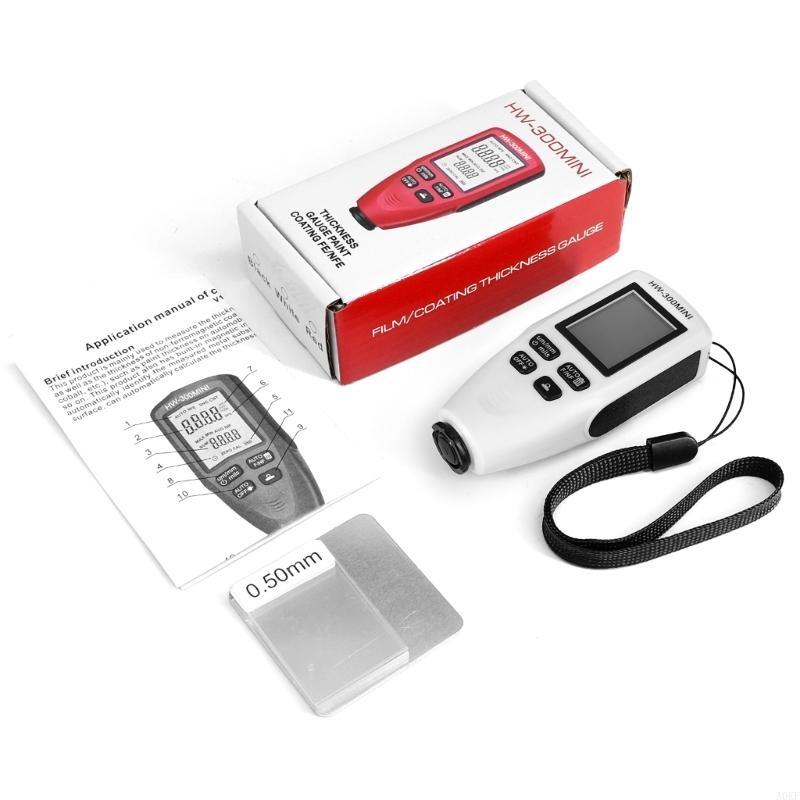 HW300-MINI Измеритель толщины покрытия Железосодержащие Алюминиевые Двухцелевой Оцинкованные Измерение Поверхность Краски-Детектор A0KF