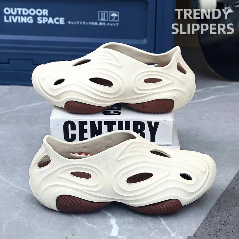 2025 Foam Runner Shoes Comfort Platform Lightweight Slipper Non-Slip Quick-Drying Cloud Slide Slip-On Soft Sport Beach Sandals