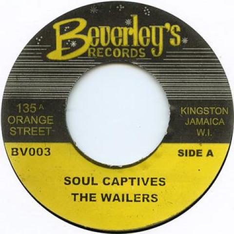 7-дюймовая пластинка BOB MARLEY WAILERS Soul Captives BV003 Beverleys UK 1969 UK Регги Ска Даб