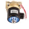 AC110V латунный электрический электромагнитный клапан 12 дюймов NPT нормально закрытый для воды, воздуха, газа, дизеля
