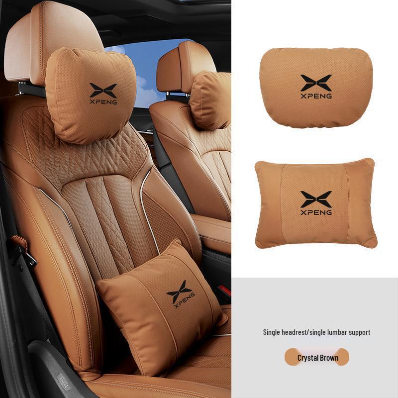 XPeng P7 Headrest & Lumbar Support, P5/G3/i G9 Neck Pillow: Maybach Style.