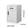 Steel Office Filing Cabinet - Under Desk Storage Drawer