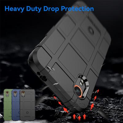 Для Samsung Galaxy XCover7 Чехол Samsung Galaxy XCover7 Чехол Противоударный Бронированный Резиновый Противоскользящий Чехол для Телефона Samsung Galaxy XCover7