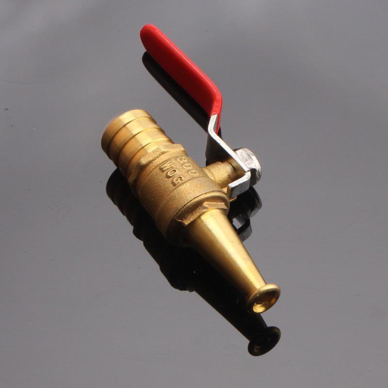 Высоконапорный пожарный рукавный ствол с медной муфтой и катушкой