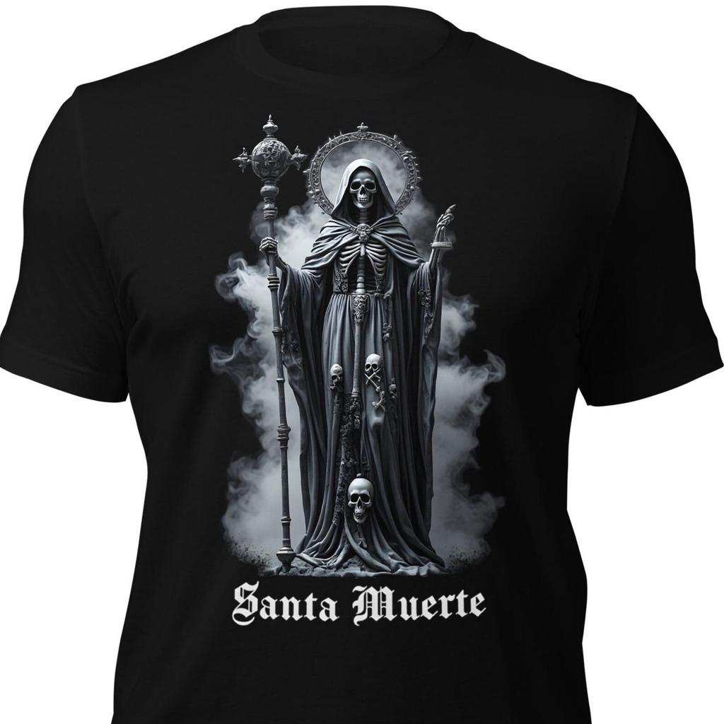 Santa Muerte Unisex t-Shirt and kids T-Shirt