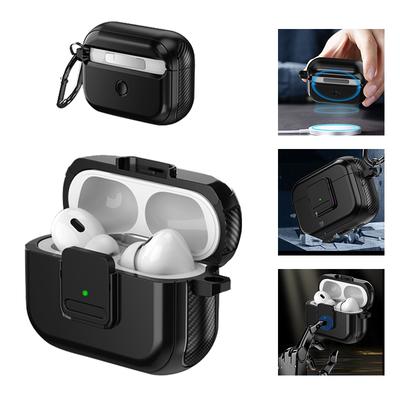 Чехол для Airpods Pro 2 Ударопрочный чехол для Airpods 3 2 1 Чехол из ТПУ+ПК+ Магнитная застежка Аксессуары Плюс
