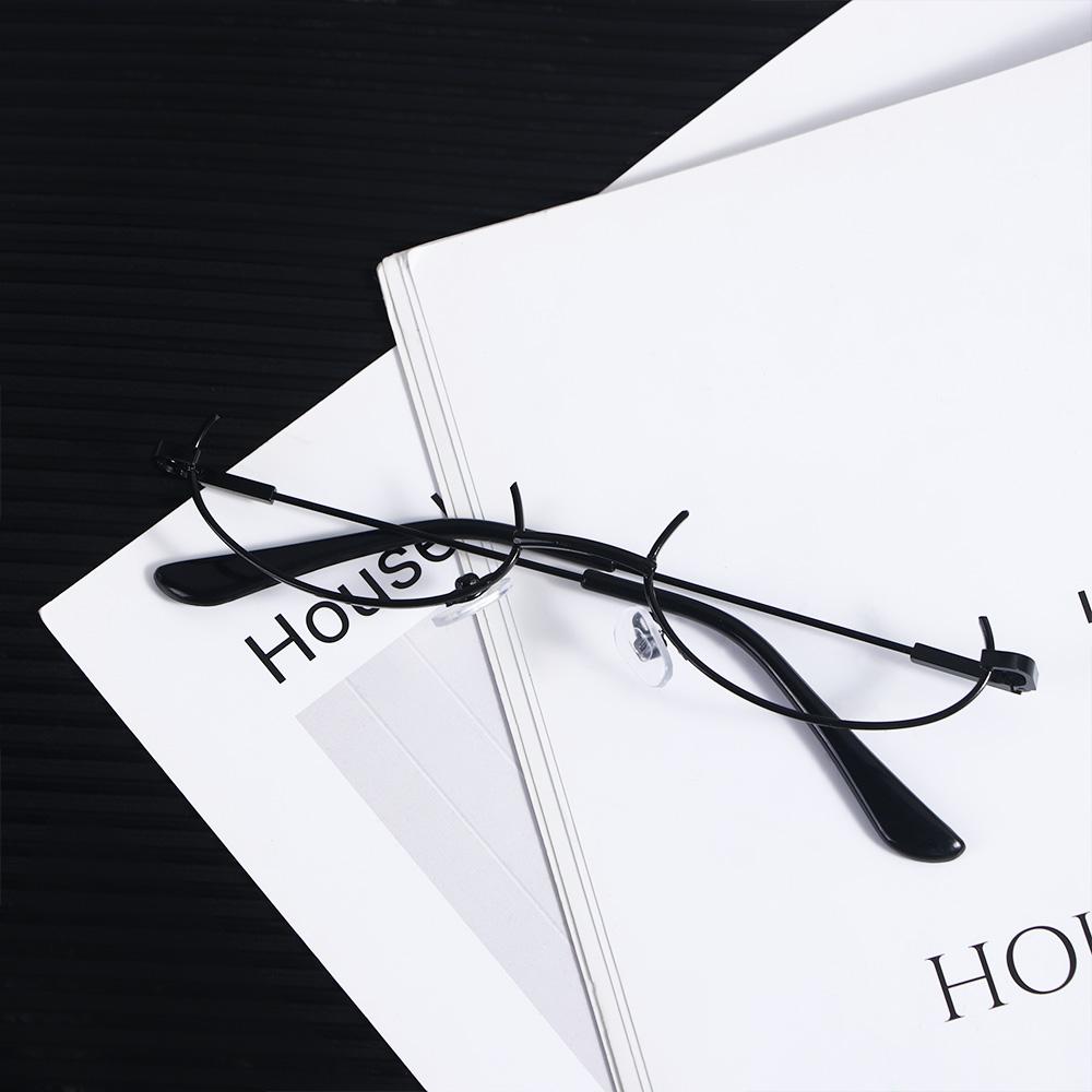 Линзы для очков, полурамы, оправа для очков, украшения для фотографий, оправы для очков, овальная оправа для очков