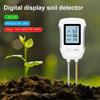 Digital LCD Soil Tester PH/Moisture/Temp 3.0-9.0 PH Meter Heat-resistant Metal Sensor Humidity Monitor for Flower Plants Garden