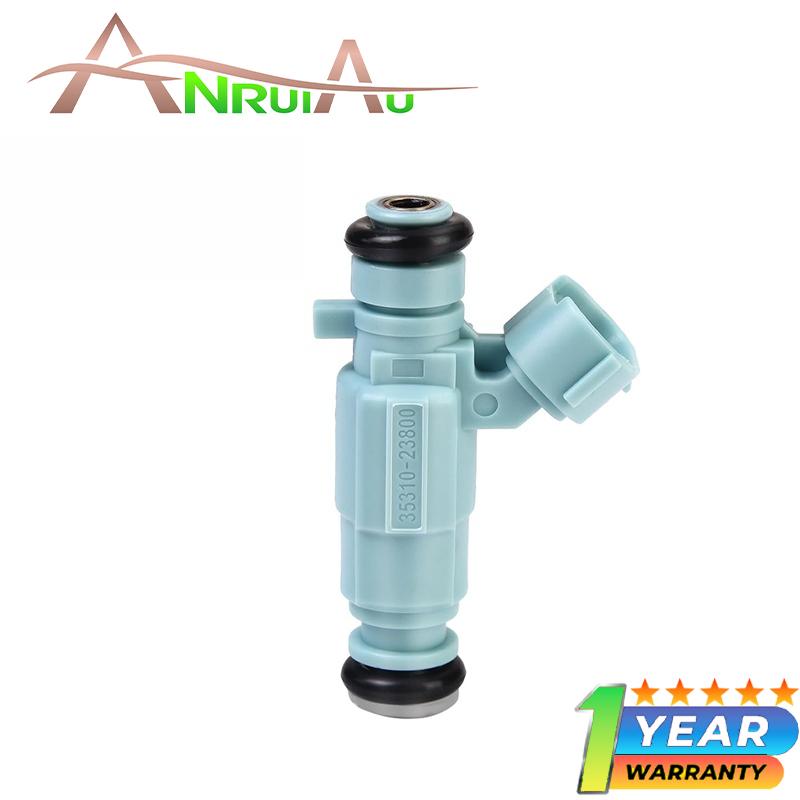 НОВЫЙ Набор из 4 топливных форсунок 35310-23800 Совместим с Hyundai Elantra 2007-2012 Kia Soul 2010-2011 Spectra 2007-2009 2.0L
