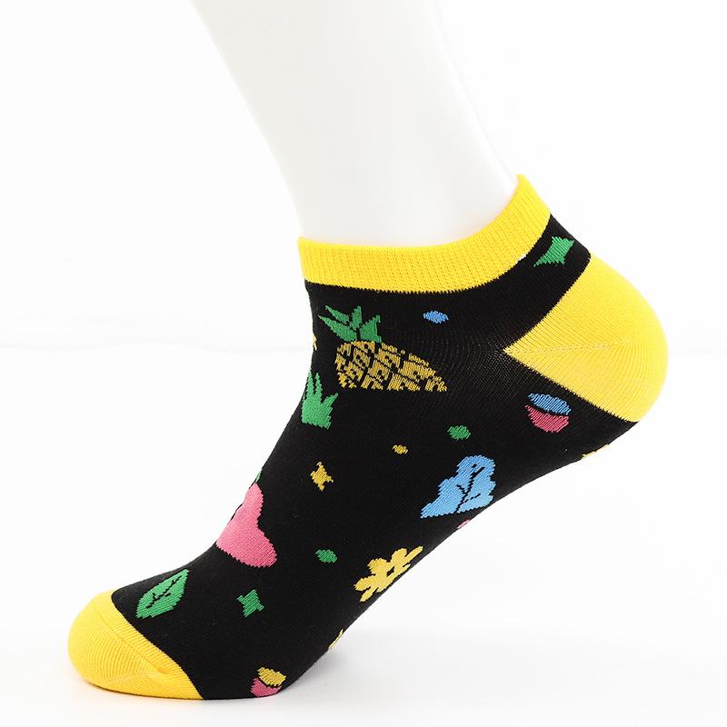 Мужские весенне-летние носки-лодочки нового стиля, уличные, хип-хоп, спортивные, с низкой посадкой, невидимые