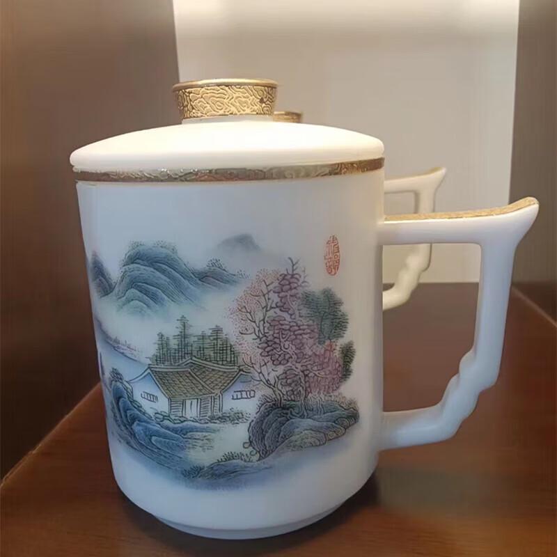 Hand-painted Panda Ceramic Office Tea Cup