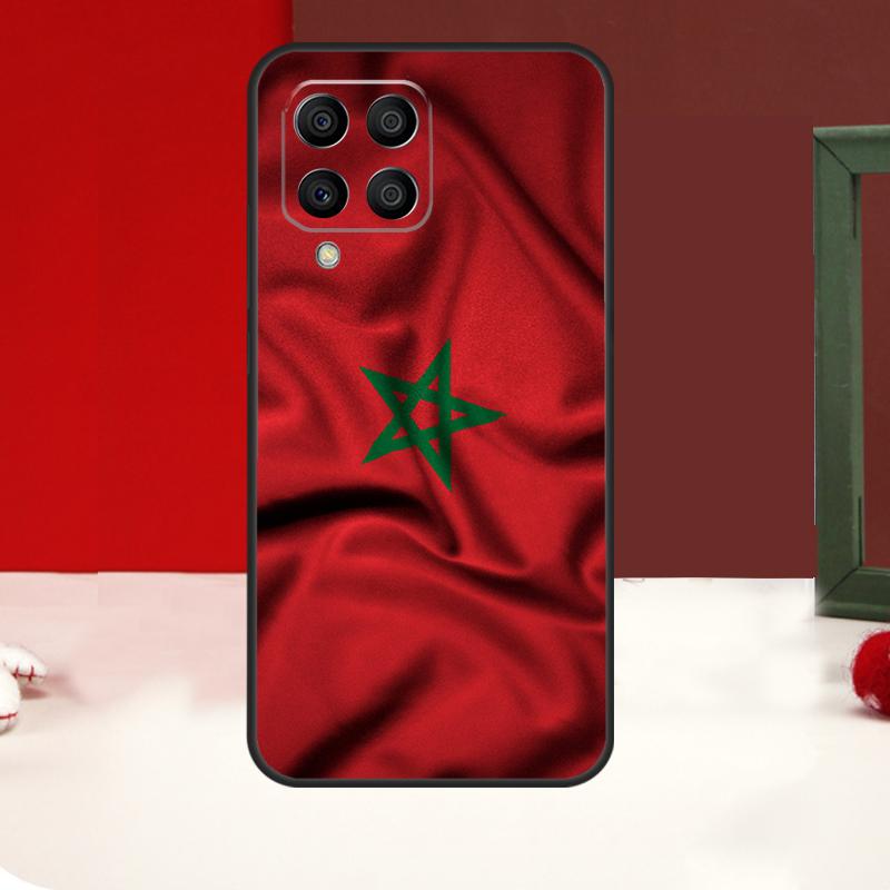 Morocco Moroccan Flag Case For Samsung Galaxy M11 M21 M31 M14 M34 M54 M12 M32 M52 M15 M13 M16 M36 M56 M53 M35 M55