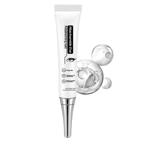 Крем-гель для глаз с ниацинамидом устраняет мелкие морщинки, темные круги, устраняет морщины, сыворотка для глаз увлажняет, укрепляет кожу, арбутин, глутатион, антивозрастной крем для глаз